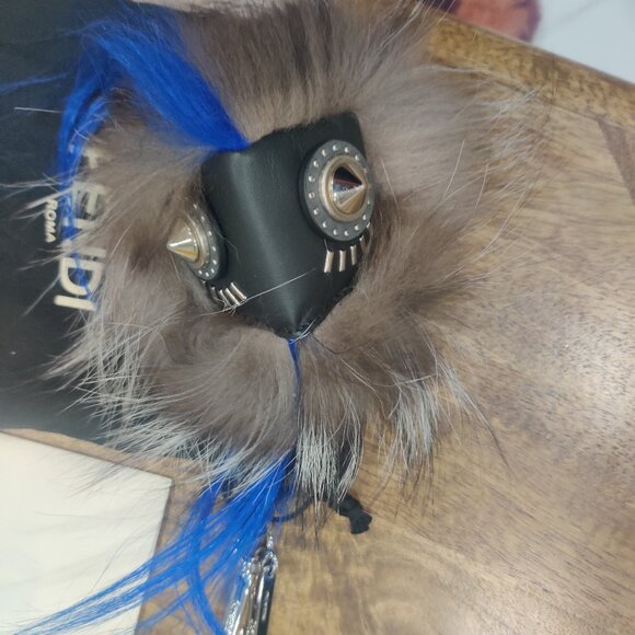 FENDI Monster Fur Bag charm New - Picture 1 of 5